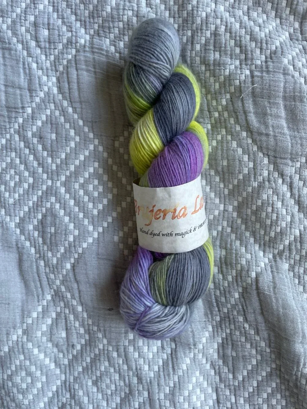 Brujeria Lana Merino Wool Fingering Weight Variegated Yarn